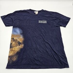 Disney Animal Kingdom Kilimanjaro Safaris Lion Graphic T Shirt‎ Mens Large